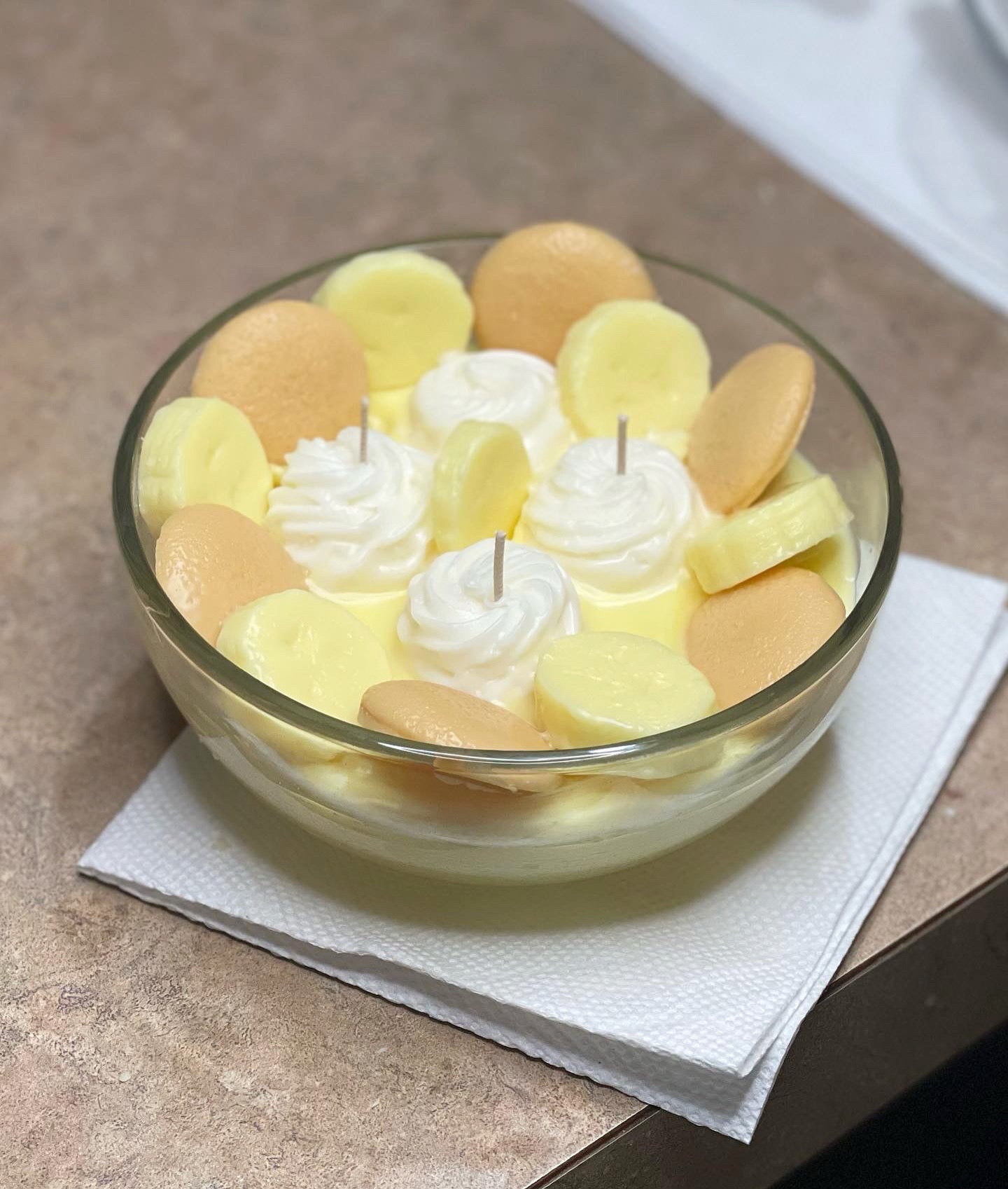 Banana Pudding Candle