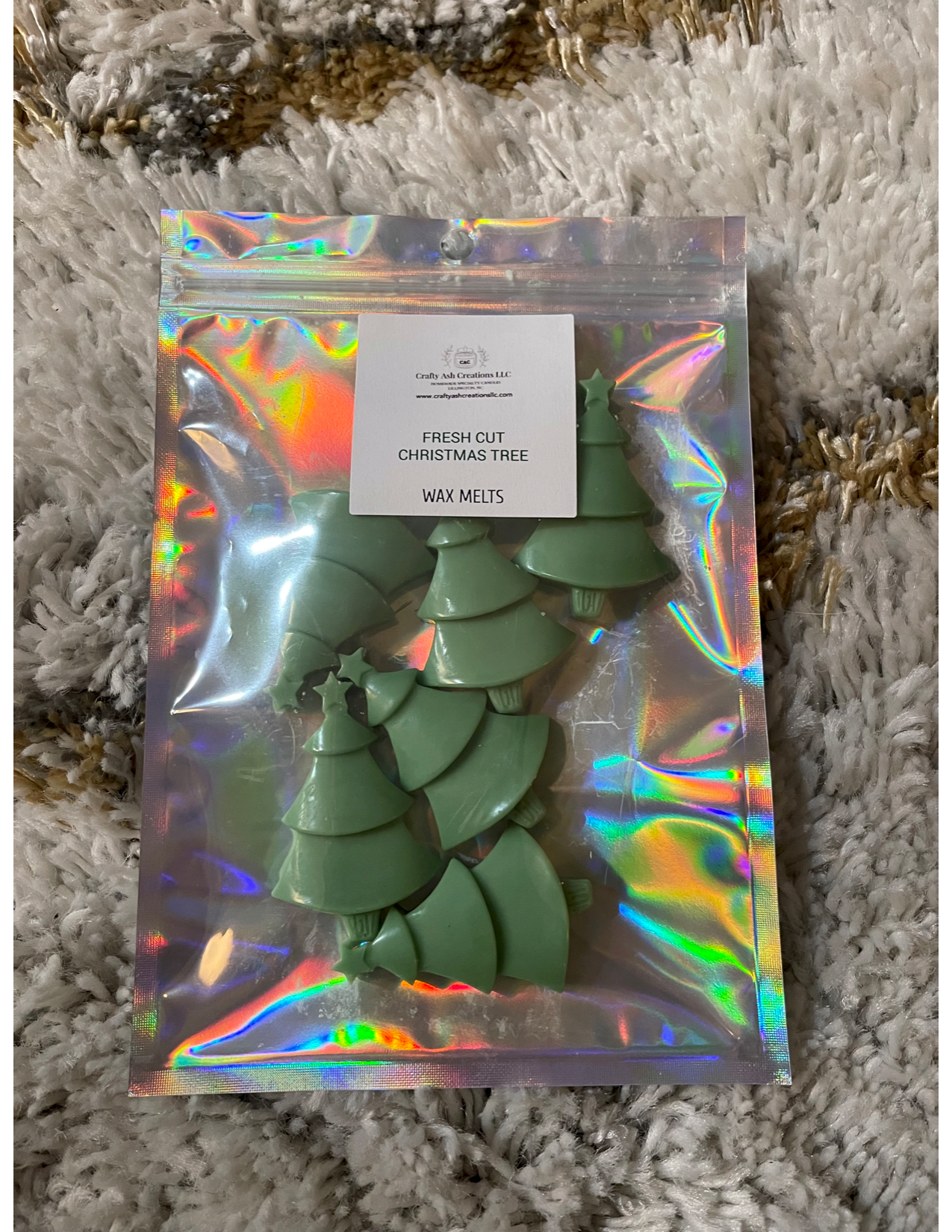 Christmas Tree Wax Melt Bag